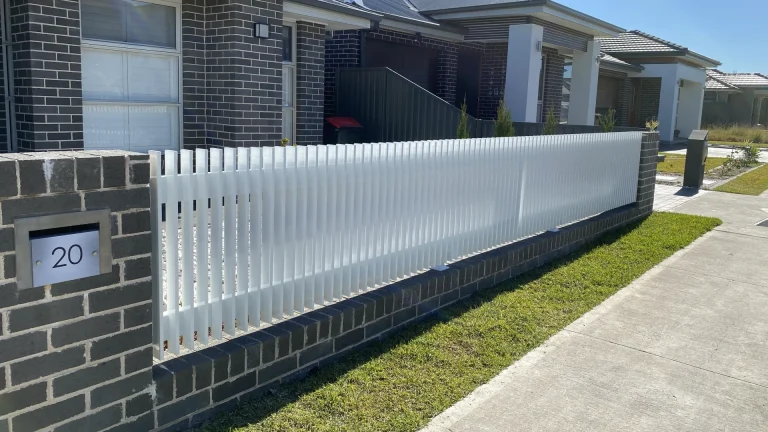 slat fencing