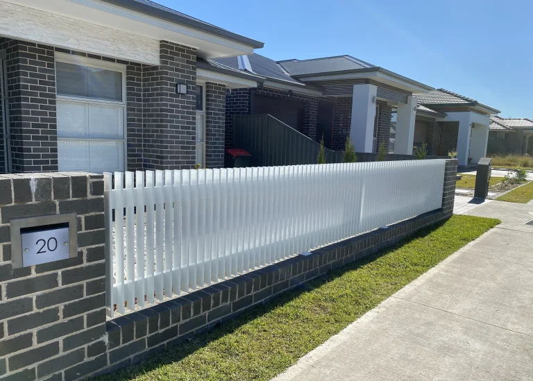 Aluminium slat fencing Brisbane