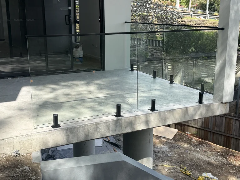 Glass Balustrades for Balconies and Café Terraces